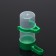 Drinker/bird feeder 3 x 9 cm, 60 ml, green