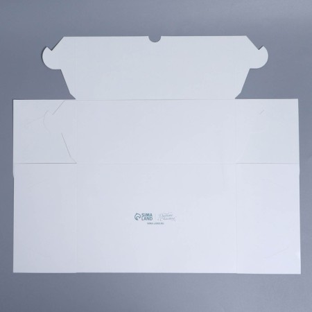 Capcake box, confectionery packaging with a window, 6 cells "Special Gift for You", 25 x 17 x 10 cm-4