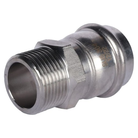 Adapter Rommer RSS-0021-000351, VPR-HR, D = 35 mm X 1 ", press, stainless steel-3
