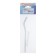 Masterprof radiator bracket, universal, with dowel, 7x180 mm, flattened, white