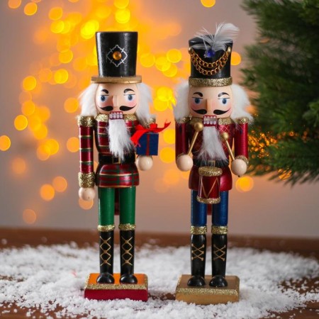 New Year's souvenir "Nutcrackers", 6 × 8 × 25 cm, mix-1