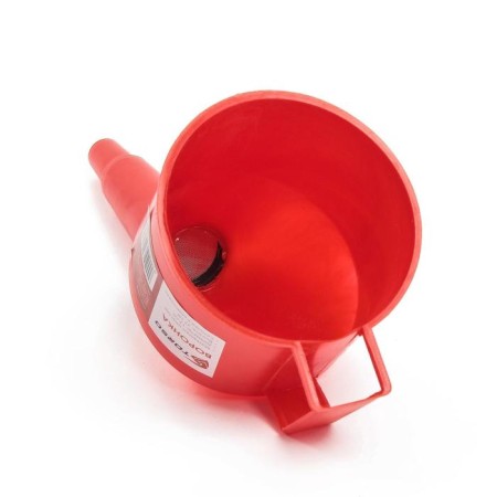 Torso funnel for fuel and lubricants with a grid, diameter 12 cm, height 27 cm, mix-2