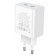 Network charger Hoco C108A, 2 Type-C, 35 W, PD + Qc, White