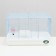 Cell for rodents "Pijon", 47 x 30 x 30 cm, white