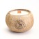 Candle in the coconut aromatic, white tea, soy wax, 8x10 cm, in the box