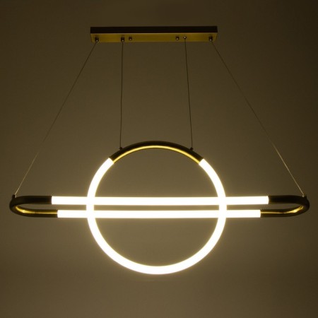 Chandelier 1607/2 LED 73W 4000k gold 85x35 cm Bayerlux-2