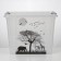 Storage container with Africa lid, 25 l, the color is transparent