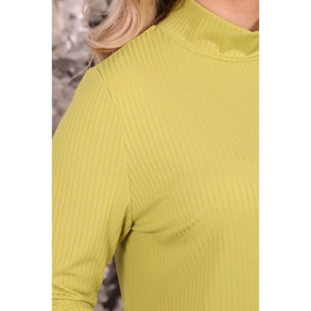 Women's turtleneck, size 56, olive color-5