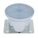 Furniture support 50*50 mm (B-140) 0.6 mm, chrome /100 /