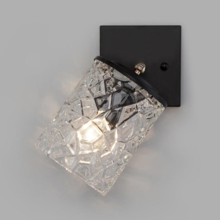 Jackice lamp, 1x60W E14, black color, gold-2