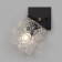 Jackice lamp, 1x60W E14, black color, gold