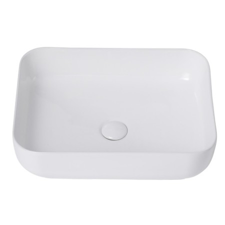 ABBER RECHTECK AC2202 sink, invoice, 500x390x140 mm, white-2