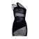 Candy Girl dress with open shoulder, OS size, black color