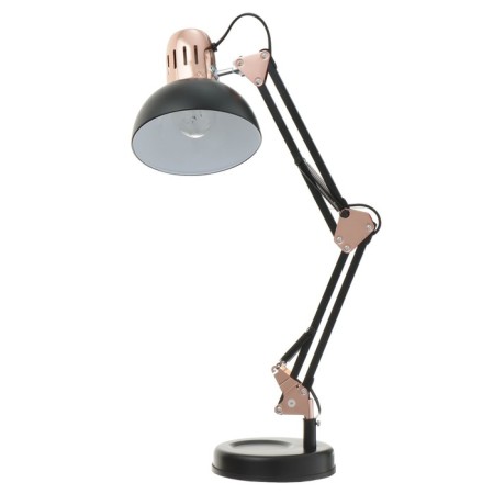 Joel table lamp E27 40W black and gold 15x15x63 cm Risalux-10