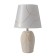 Table lamp with lampshade Risalux "Turin", E14, 40 W, white-gold, 20 × 20 × 33 cm