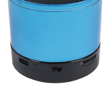 Portable column Luazon Hi-Tech08, 3 watts, 300 mAh, Microsd, USB, blue-1