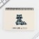 Sketchbook A5, 80 sheets, solid cover, “raccoon”.