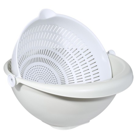 A colander with a bowl hobbylife, size 25x25x12 cm, color mix-2