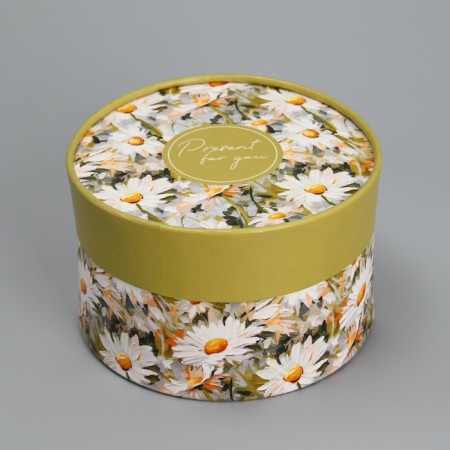 Gift box, packaging, "chamomile" 12 x 8 cm