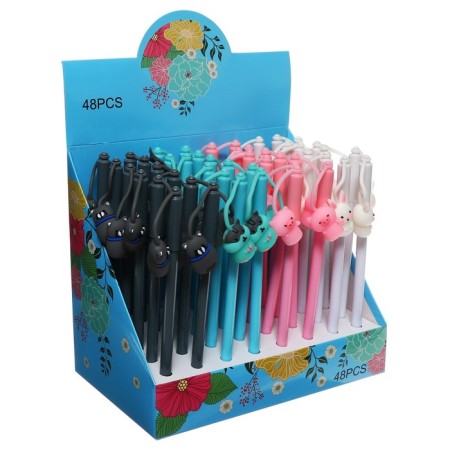 Handle Prikol with Calligrata Suspension "Animal", gel, mix-4