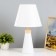Ayutage table lamp E27 40W white 25x25x42.5 cm Risalux