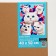 Picture on numbers on a canvas with a subframe "White kittens", 40 x 50 cm