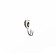 Mormyshka tungsten Marlin’s Vyatka larva-koza No. 2, 10 pcs