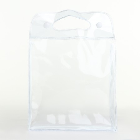 Cosmetic bag on the buttons, the color is transparent-2