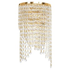 Bra Stewsvet 12109B/2W L FGD WT, 2x60W, E14, 32x12x20 cm, gold color