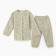 Kit for children (longshit, pants), olive color, height 98 cm