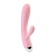 Pulsator and vibrator with heating function Eromantica EVA, silicone, pink, 20 cm