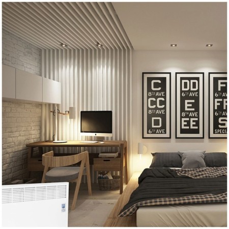 Convector IVIGO EPK4550P07 white, 0.75 kW, up to 8 sq.m.-2