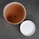 Pot floral abstraction white 2.5 liters