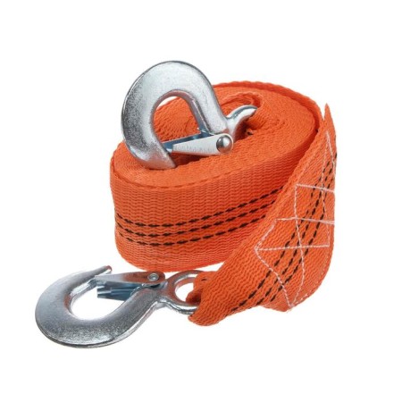 Towing cable, tape M5 3.5 t, 4 m, with hooks