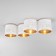 Tago chandelier, 4x60W E27, white color