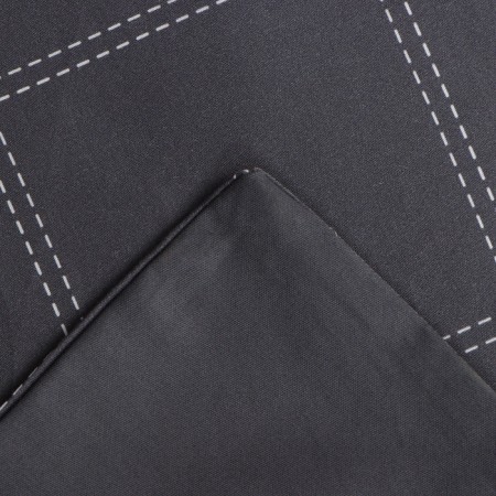 Bed linen Ethel Duet Cage: Graphite, 143x215 cm-2pcs, 215x240 cm, 50x70+3 cm-2 pcs, Maco-Satin, 114g/m2-7