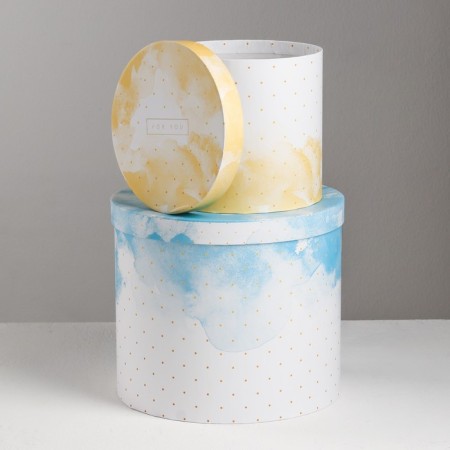 Set of boxes 5 in 1, gift packaging, “air”, 13 x 14–19.5 x 22 cm-2