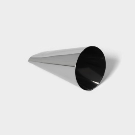 Confectionery nozzle, D = 2.5 cm, output 1.2 cm, stainless steel-2