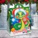 Gift box New Year's snake-bog 26.1 (30.1) x 22 x 10 cm