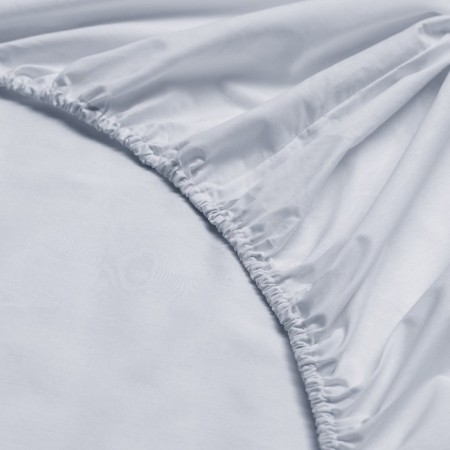 Pasionaria elastic sheet "Era", Ranors, size 180x200x25 cm, white color-2