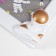 Photo frame plastic 12x17 cm "Cosmonaut and rockets" White with gold 19.5x24.5 cm