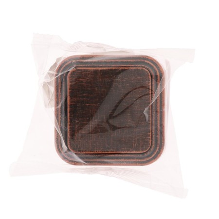 Switch "Elect" VA 16-131-hm, 16 a, 1 key, outer, black color for copper-2