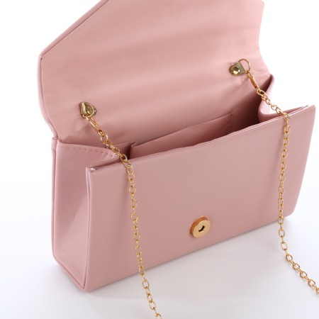 Female bag on a magnet, pink color-4