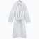 Unisex bathrobe Pamira, size xxl, white color