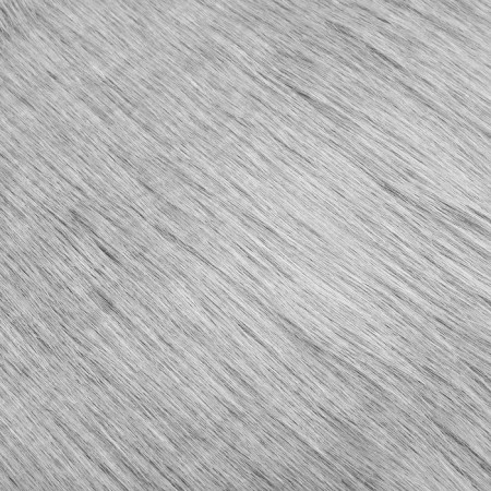 Localty for needlework, 50 × 50 cm, long-cooral fur on a knitted basis, light gray color-2