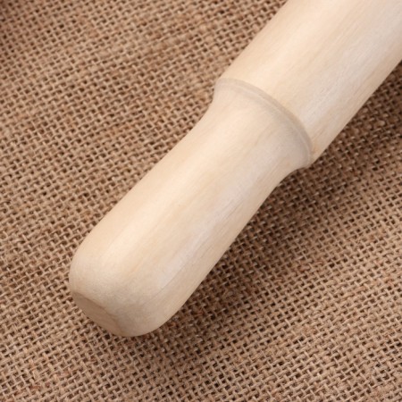 Big rolling rod with an engraving "Bodvit body and spirit", 49cm, d = 36 mm-2