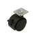 Wheel support 50 mm, with a stop