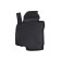 High-side rubber rugs for Volkswagen Jetta, 2005-2011
