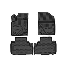 3D mats in the cabin for Changan CS75Plus 2022 - (5 seats) 4 pcs.