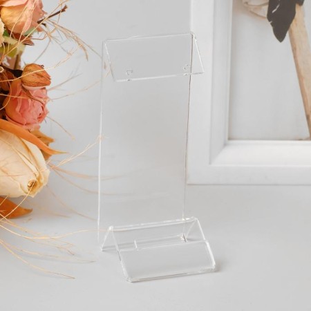 Earrings stand, ring, 4 × 4 × 9.5 cm, outflow of 1.5 mm, in a protective film-1
